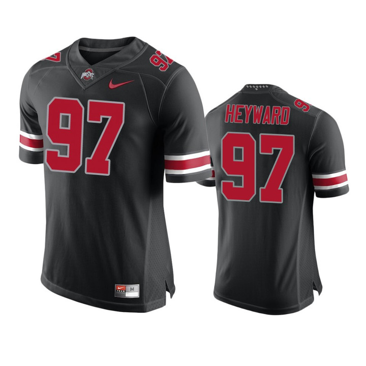 Cameron Heyward Ohio State Buckeyes College Football Black Jersey