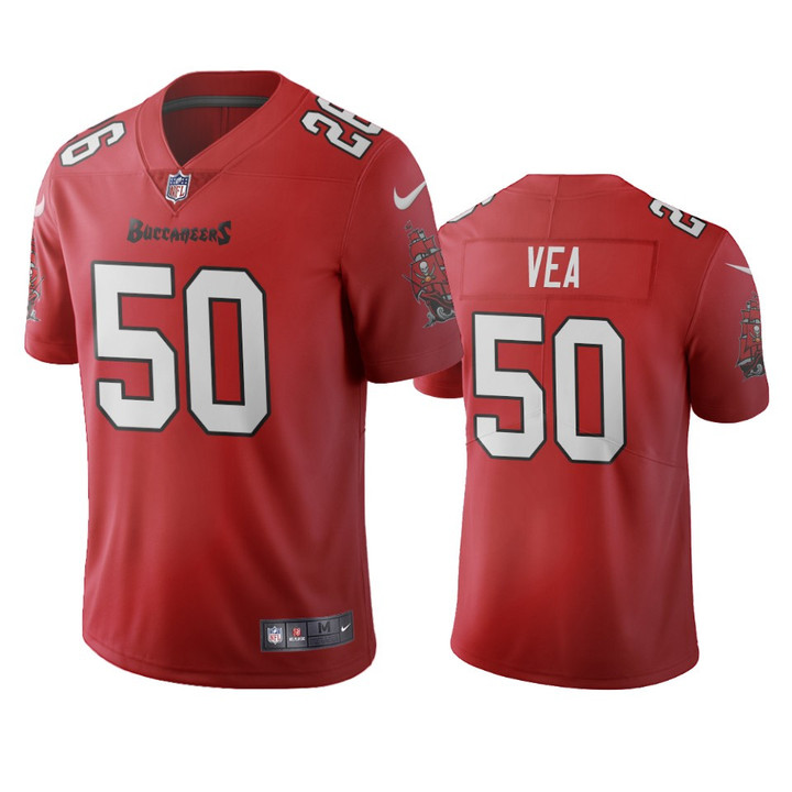 Buccaneers Vita Vea 2020 Vapor Limited Red Jersey Men's