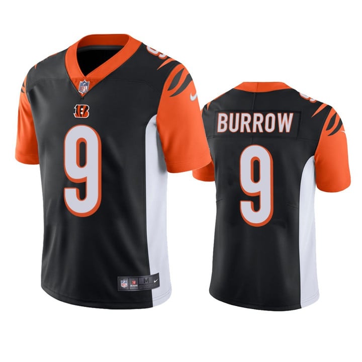 Bengals Joe Burrow 2020 NFL Draft Black Vapor Limited Jersey