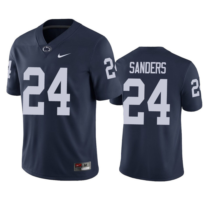 Miles Sanders Penn State Nittany Lions College Football Navy Jersey