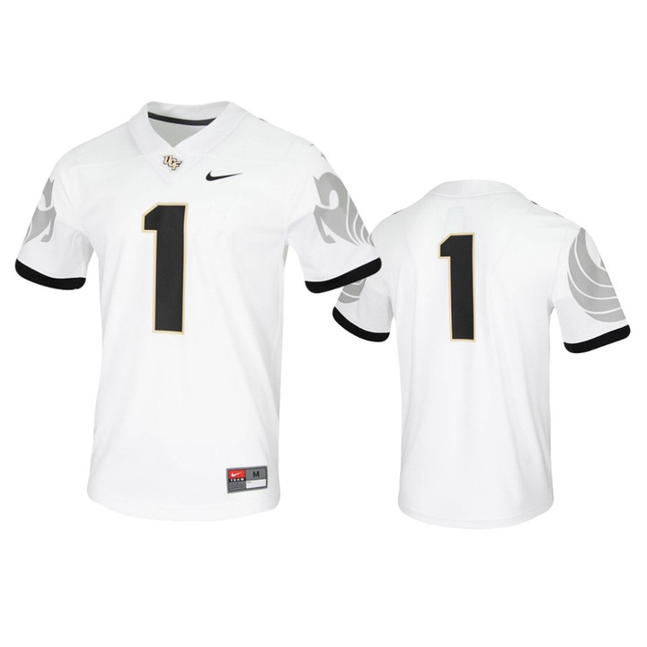 UCF Knights #1 Untouchable White Jersey