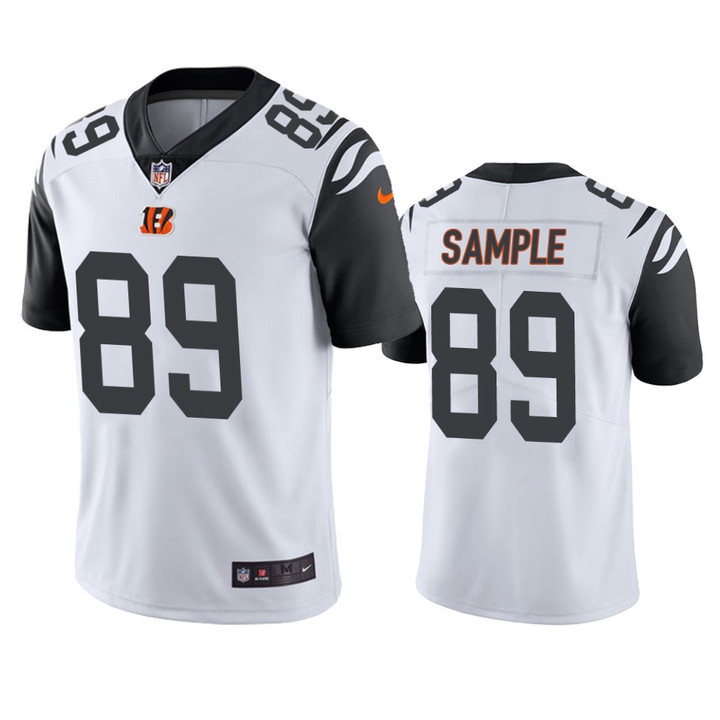 Bengals Drew Sample Color Rush Limited White Jersey