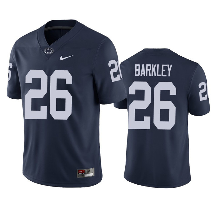 Saquon Barkley Penn State Nittany Lions College Football Navy Jersey