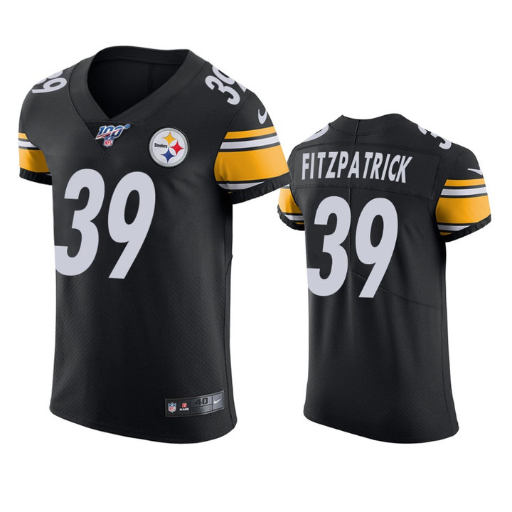 Steelers Minkah Fitzpatrick Black Vapor Elite Jersey
