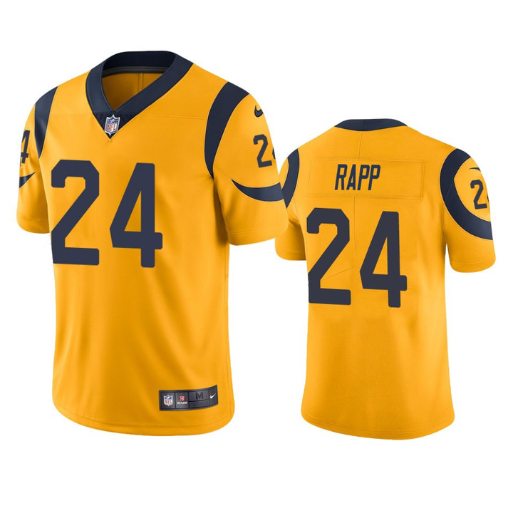 Rams Taylor Rapp Color Rush Limited Gold Jersey Men's