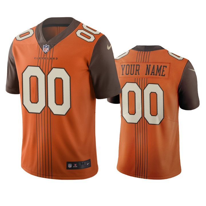 Custom Browns Brown City Edition Jersey