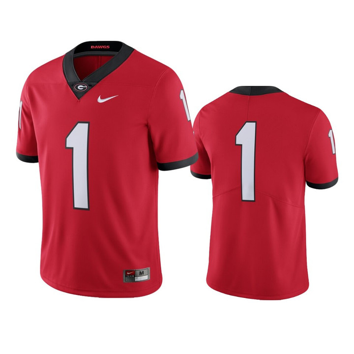 Georgia Bulldogs #1 Red Limited Jersey