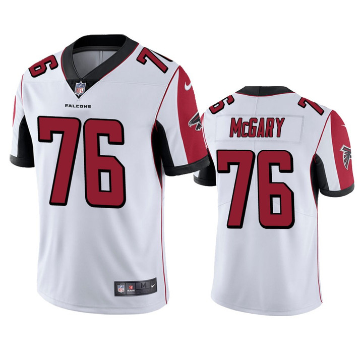 Falcons Kaleb McGary 2019 NFL Draft White Vapor Limited Jersey
