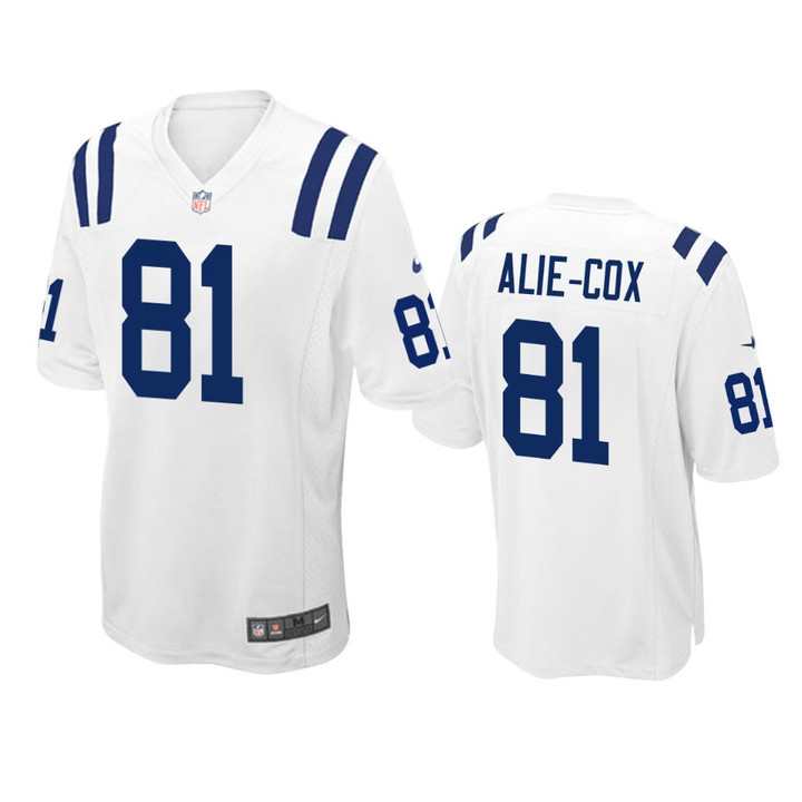Colts Mo Alie-Cox Game Jersey White Men's