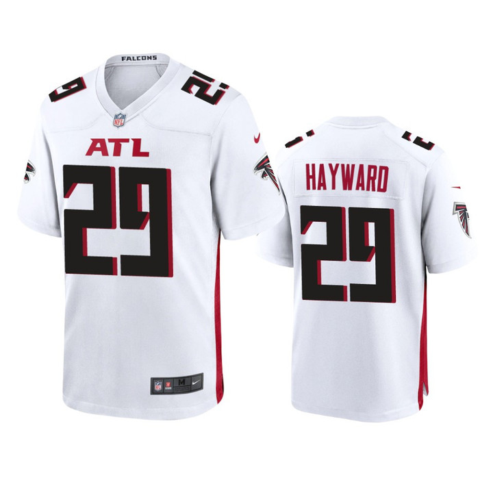 Falcons Casey Hayward Game White Jersey