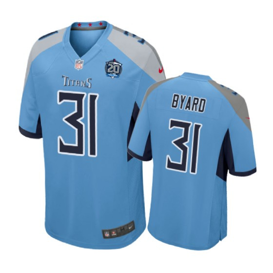Kevin Byard Game Jersey Tennessee Titans Light Blue