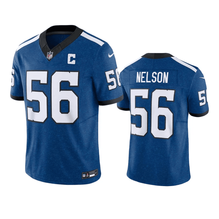 Colts Quenton Nelson Indiana Nights F.U.S.E. Royal Jersey