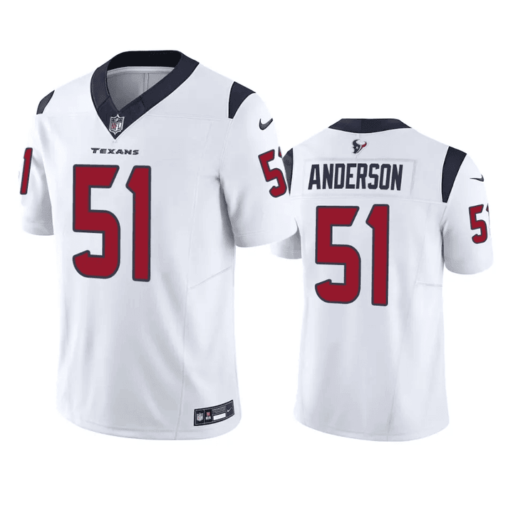 Texans Will Anderson Vapor F.U.S.E. Limited White Jersey