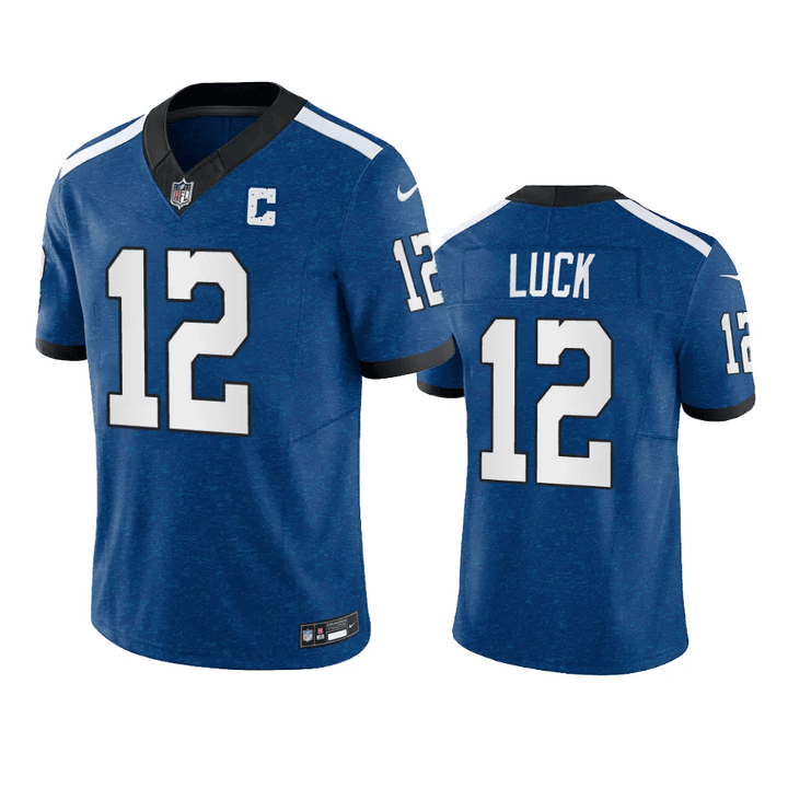 Colts Andrew Luck Indiana Nights Limited Royal Jersey Men's
