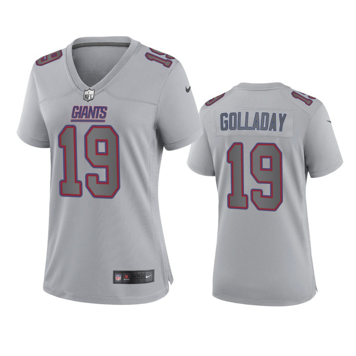 Women's Giants Kenny Golladay Atmosphere Fashion Game Gray Jersey