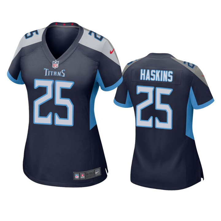 Women's Titans Hassan Haskins Game Navy Jersey