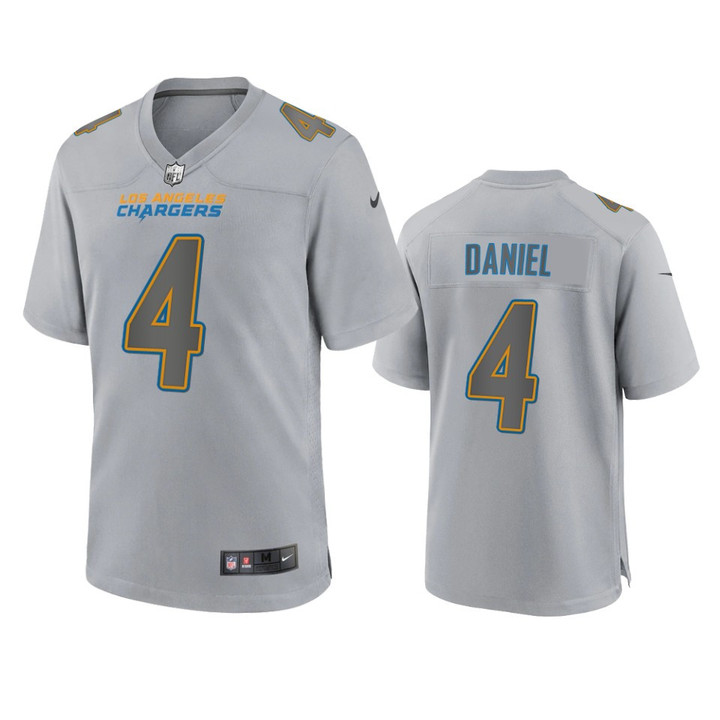 Chargers Chase Daniel Atmosphere Fashion Game Gray Jersey