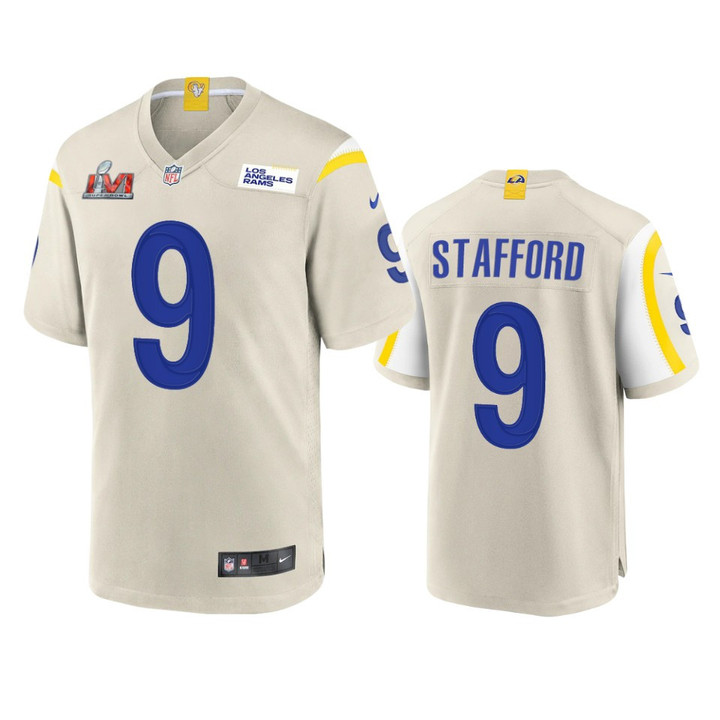 Rams Matthew Stafford Super Bowl LVI Bone Game Jersey