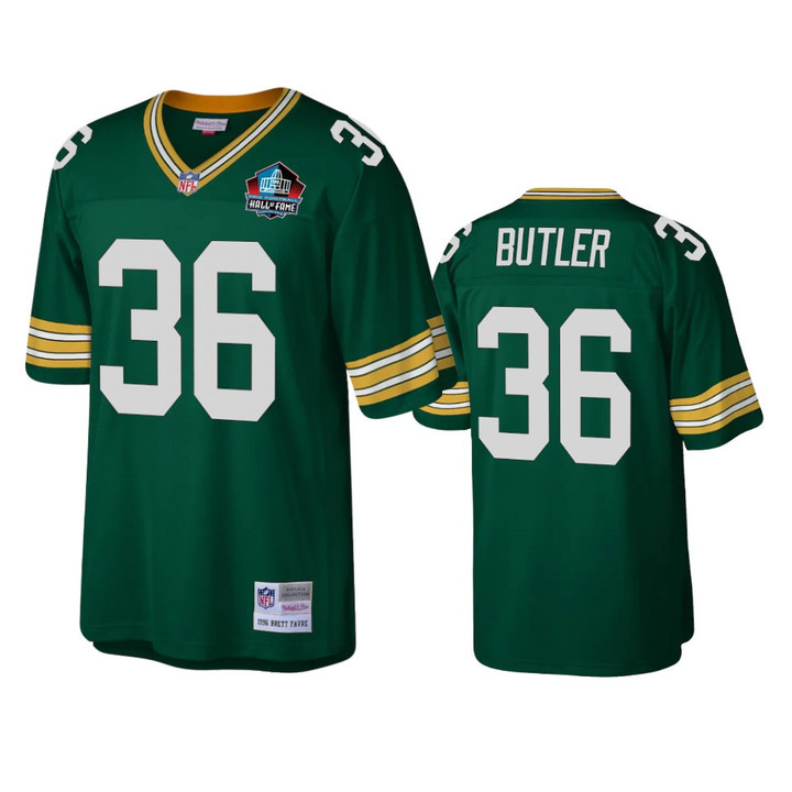 Packers LeRoy Butler Pro Football Hall Of Fame Class Of 2022 Green Jersey