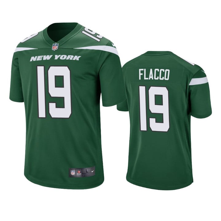 Jets Joe Flacco Game Green Jersey