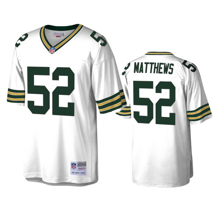 Packers Clay Matthews Legacy Replica White Jersey