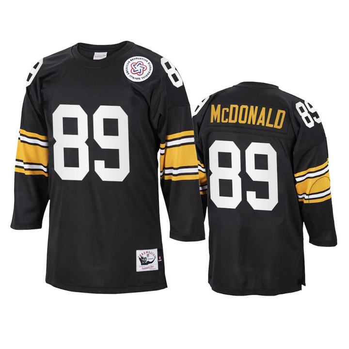 Steelers Vance McDonald Authentic Black Jersey