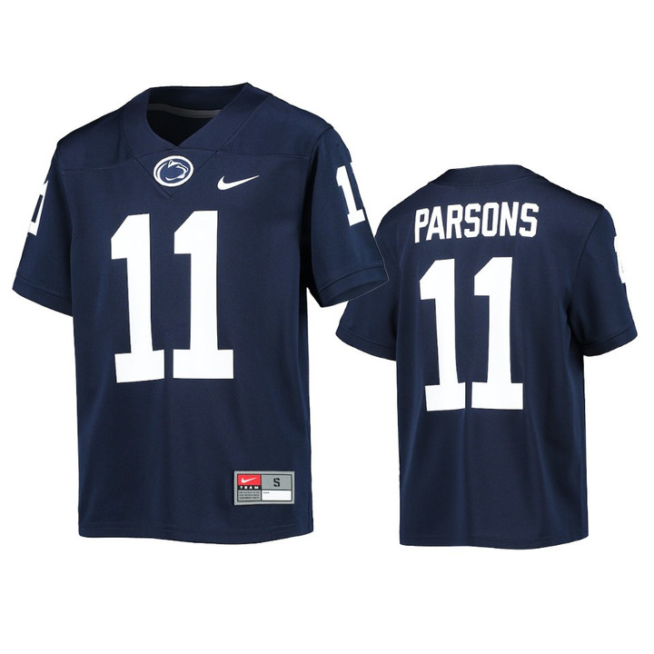 Penn State Nittany Lions Micah Parsons College Football Navy Jersey