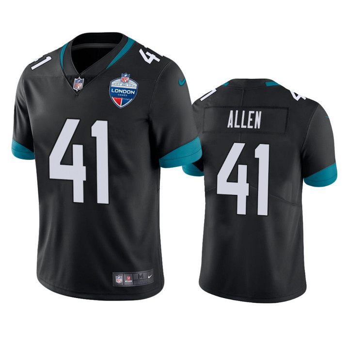 Jaguars Josh Allen 2021 NFL London Game Black Jersey