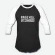 Raise Hell Eat Cornbread Redneck Wear Nation Gift  Unisex Baseball TShirt
