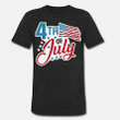 4th of July Sign  Unisex TriBlend TShirt