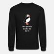 Puffin Iceland Funny Bird  Unisex Crewneck Sweatshirt