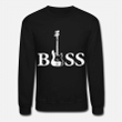 Bass Bass Player Gift  Unisex Crewneck Sweatshirt