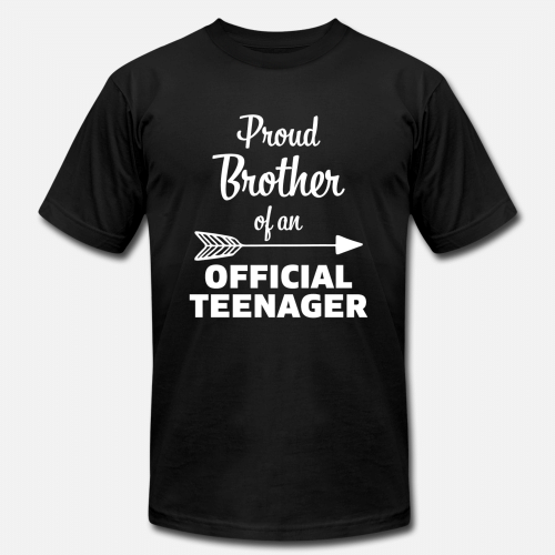 Proud Brother of an Official Teenager 2020 gift  Unisex Jersey TShirt
