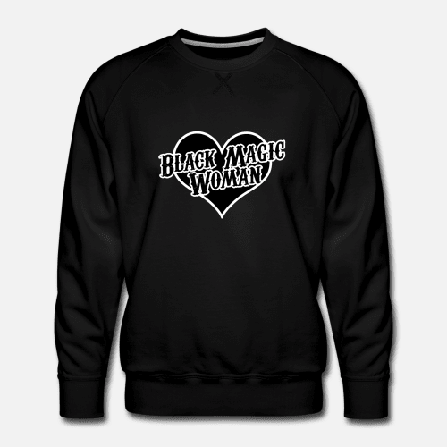 Black Magic Woman 2  Mens Premium Sweatshirt