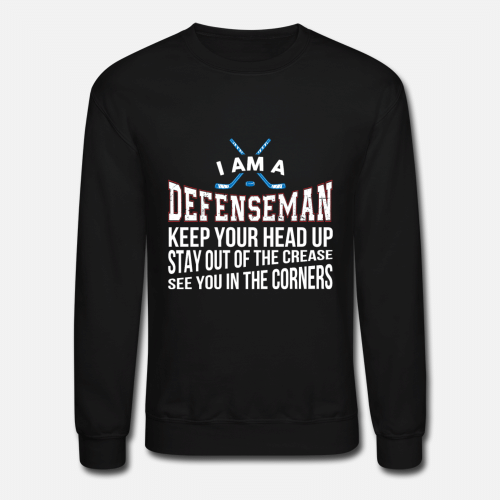 Defenseman Ice Hockey product  Sport Defense  Unisex Crewneck Sweatshirt
