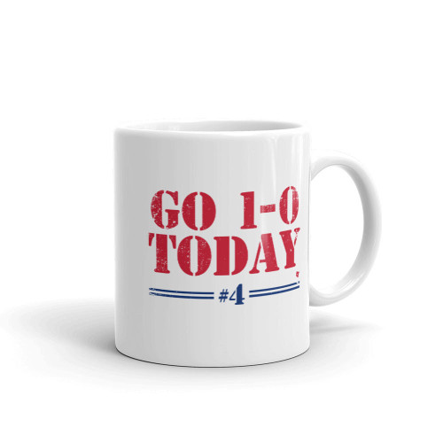 Go 1-0 Today Mug