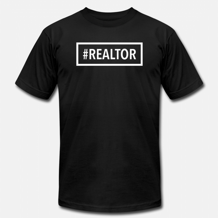 Hashtag Realtor Selling Houses Real Estate Agent  Unisex Jersey TShirt