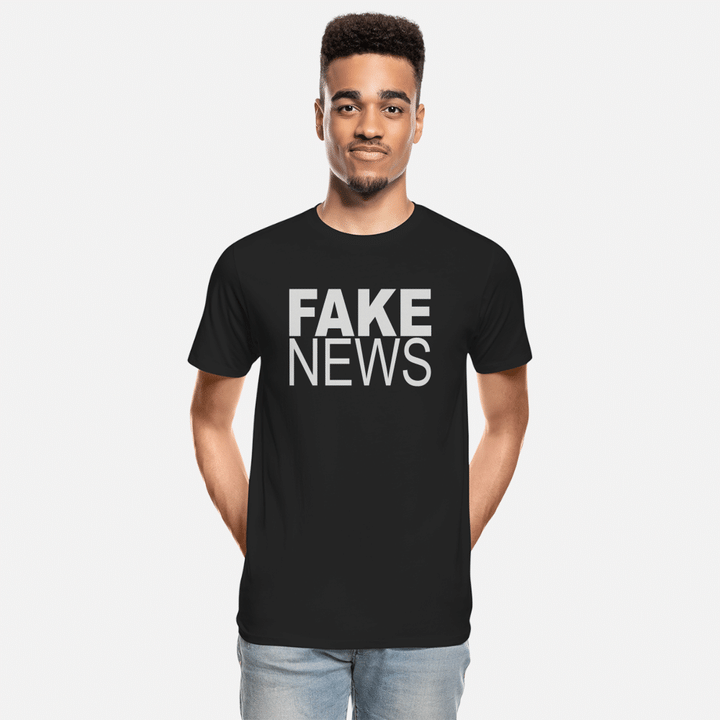 Fake News  Mens Organic TShirt