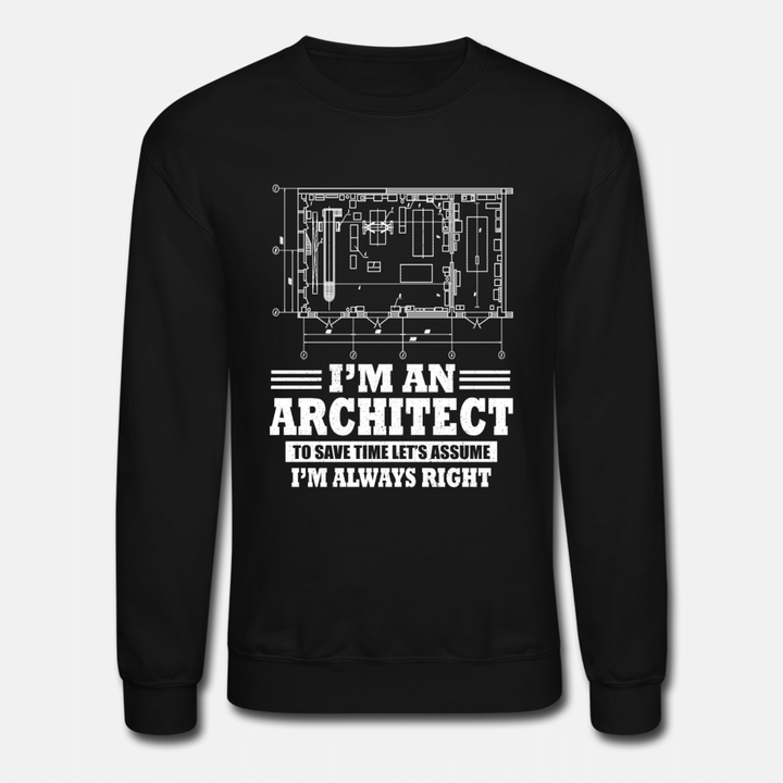 Architect  Unisex Crewneck Sweatshirt