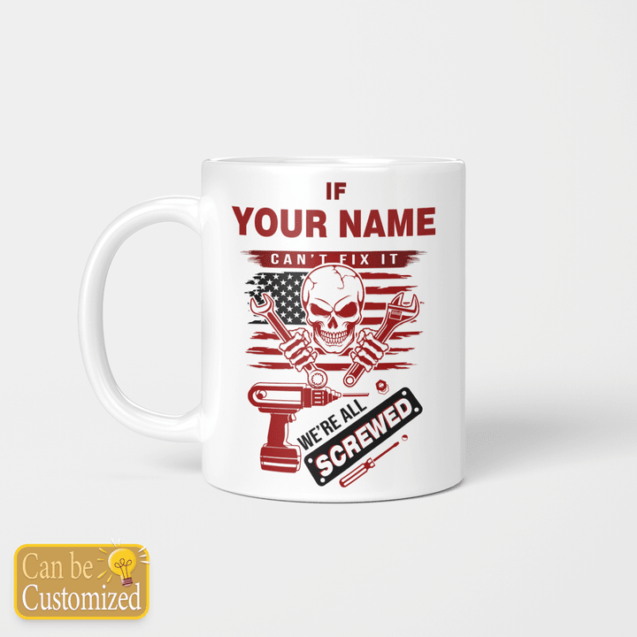 Name Customization M49JQ-Beverage Mug