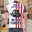 Never Forget 9-11-2001 - Honor The Fallen - 20th Anniversary Polo Shirt HD-TD62