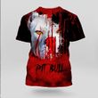 Halloween Pit Bull 3D All Over Print Shirt | HD-VT02