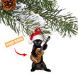 Guitar & Cat Lover Personalized Ornament | 040215