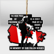 Canadian Veteran Remembrance Day Ornament | 020140