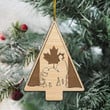 Canadian Veteran 2-Layer Wood Ornament | 030241