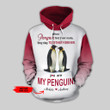 Penguins Couple Valentine Day Personalized Hoodie | 010313