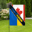 I Stand With Ukraine Canada Flag Support For Ukraine | 010446