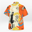 Black Cat Hawaiian Shirt | 010489