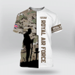 UK Veteran Royal Air Force RAF T-Shirt | HD-TD99