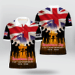 UK Veteran 'Remembrance Day - 104th Anniversary' Polo Shirt | 0104226